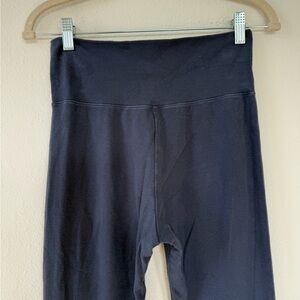 Brandy Melville Navy Flare Leggings